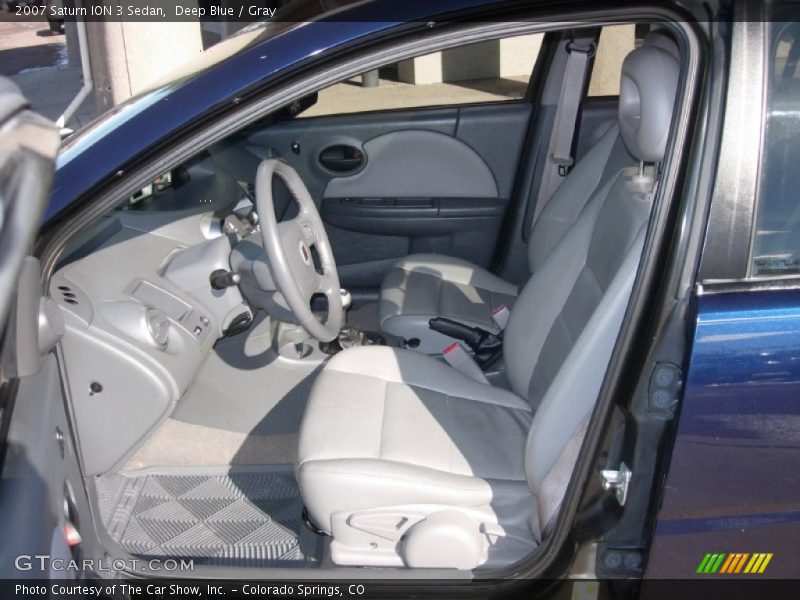 Front Seat of 2007 ION 3 Sedan
