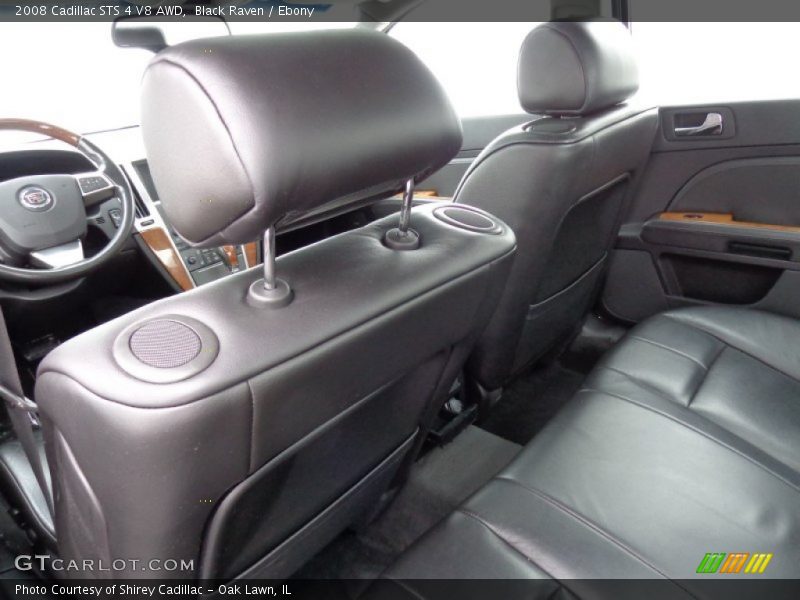 Rear Seat of 2008 STS 4 V8 AWD
