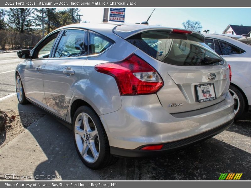 Ingot Silver Metallic / Charcoal Black 2012 Ford Focus Titanium 5-Door