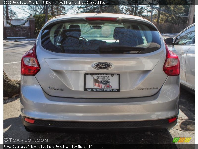Ingot Silver Metallic / Charcoal Black 2012 Ford Focus Titanium 5-Door