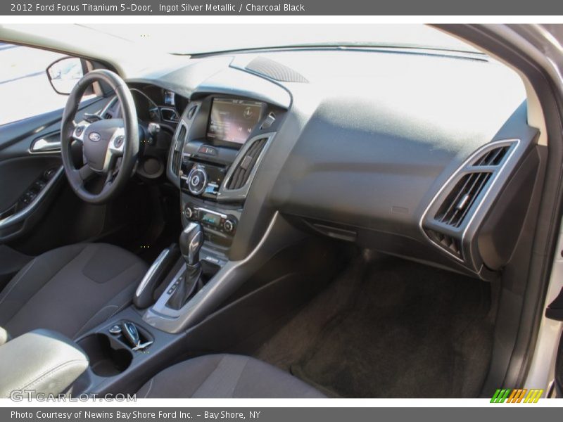 Ingot Silver Metallic / Charcoal Black 2012 Ford Focus Titanium 5-Door