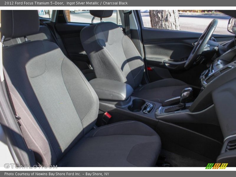 Ingot Silver Metallic / Charcoal Black 2012 Ford Focus Titanium 5-Door