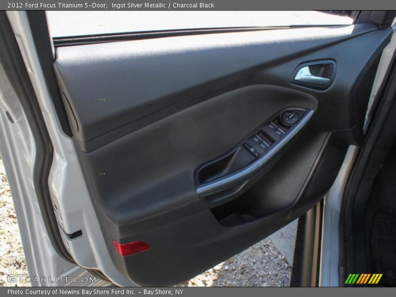 Ingot Silver Metallic / Charcoal Black 2012 Ford Focus Titanium 5-Door