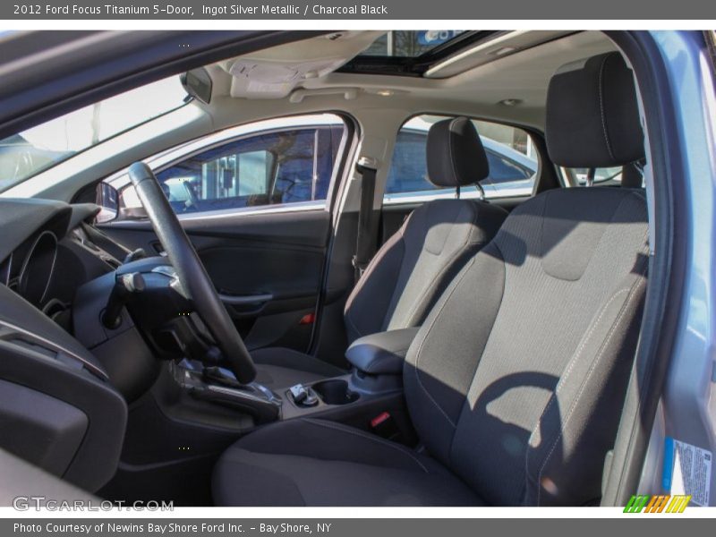 Ingot Silver Metallic / Charcoal Black 2012 Ford Focus Titanium 5-Door