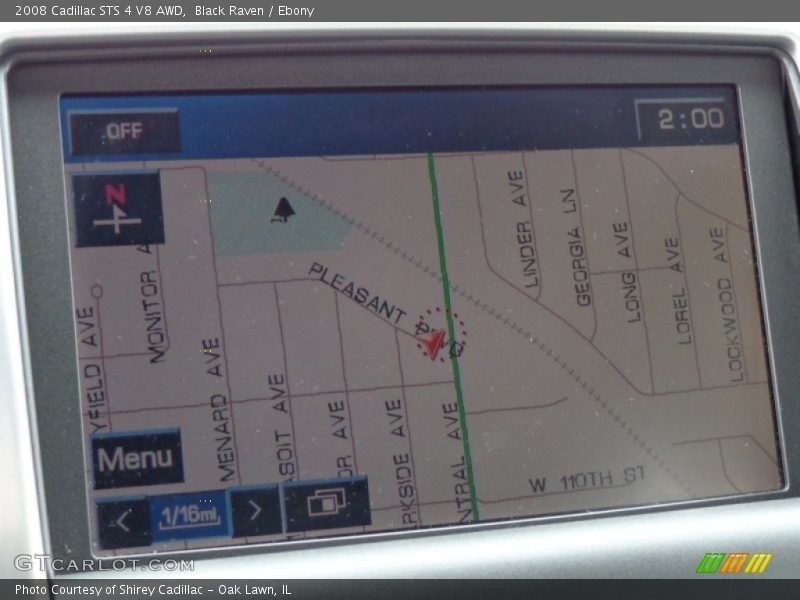 Navigation of 2008 STS 4 V8 AWD