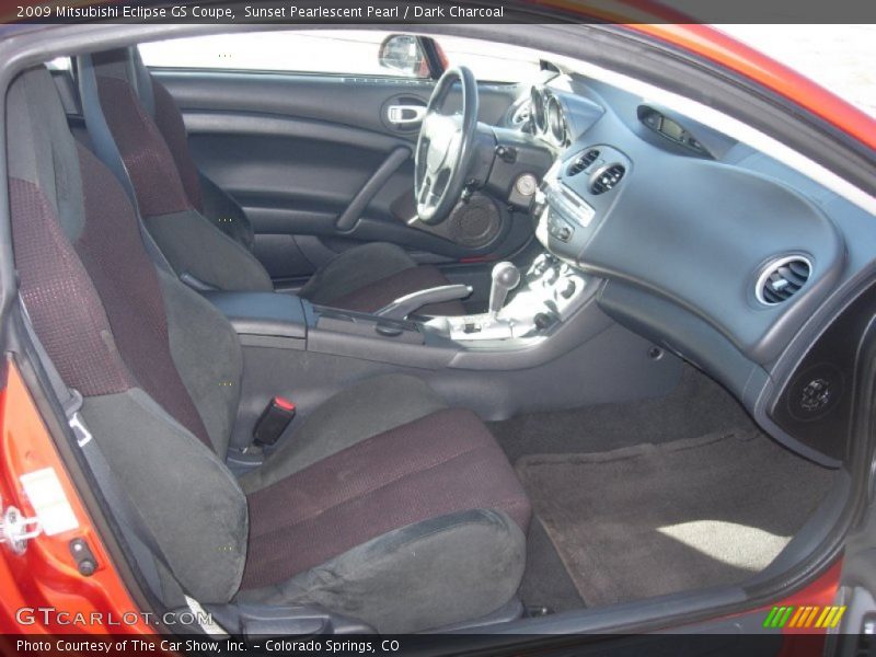 Sunset Pearlescent Pearl / Dark Charcoal 2009 Mitsubishi Eclipse GS Coupe