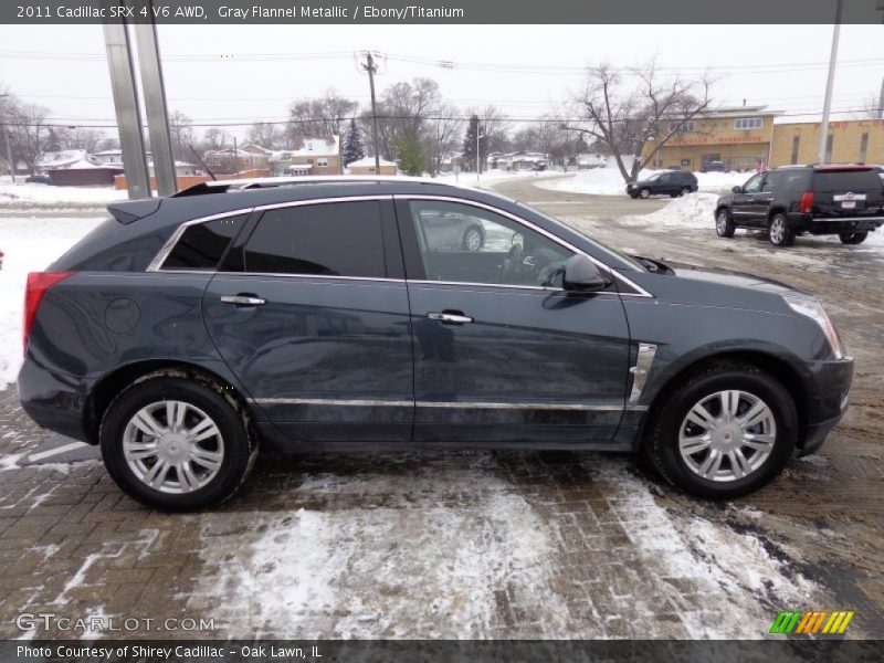 Gray Flannel Metallic / Ebony/Titanium 2011 Cadillac SRX 4 V6 AWD