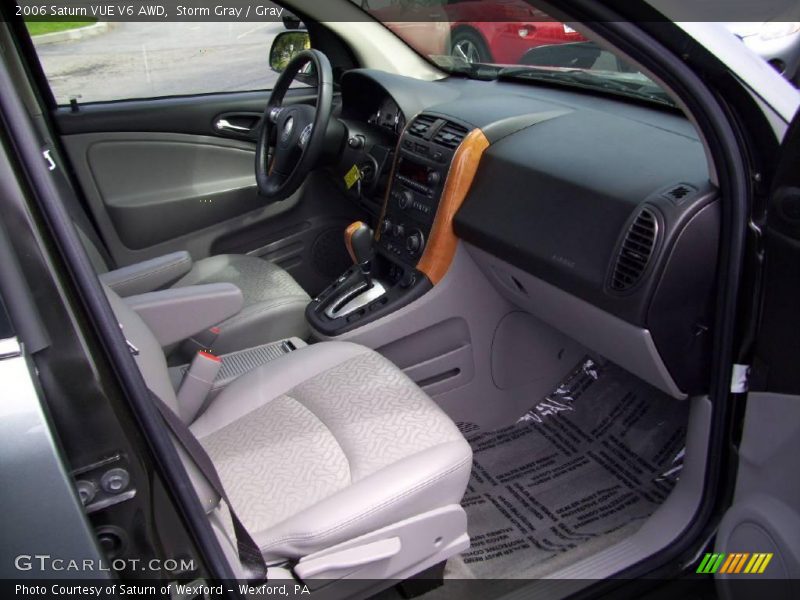Storm Gray / Gray 2006 Saturn VUE V6 AWD