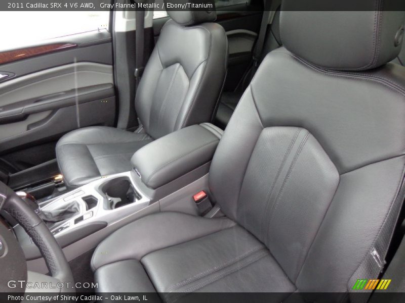 Gray Flannel Metallic / Ebony/Titanium 2011 Cadillac SRX 4 V6 AWD