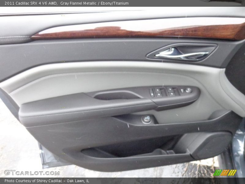 Gray Flannel Metallic / Ebony/Titanium 2011 Cadillac SRX 4 V6 AWD