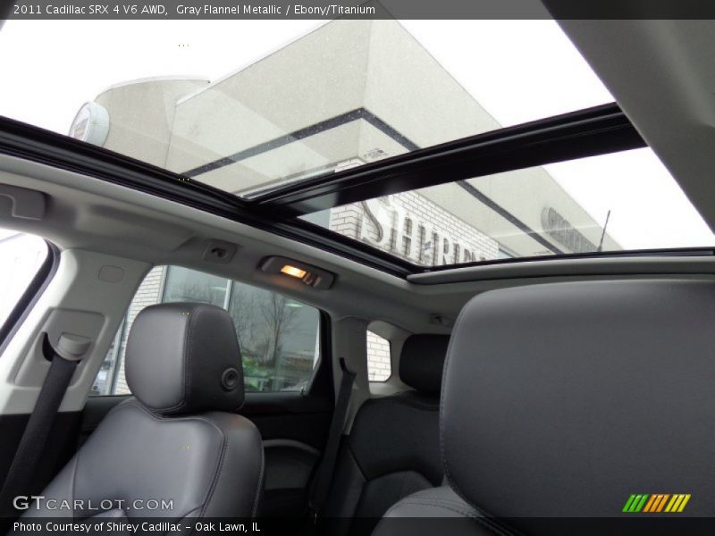 Gray Flannel Metallic / Ebony/Titanium 2011 Cadillac SRX 4 V6 AWD