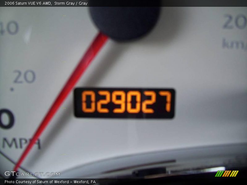 Storm Gray / Gray 2006 Saturn VUE V6 AWD