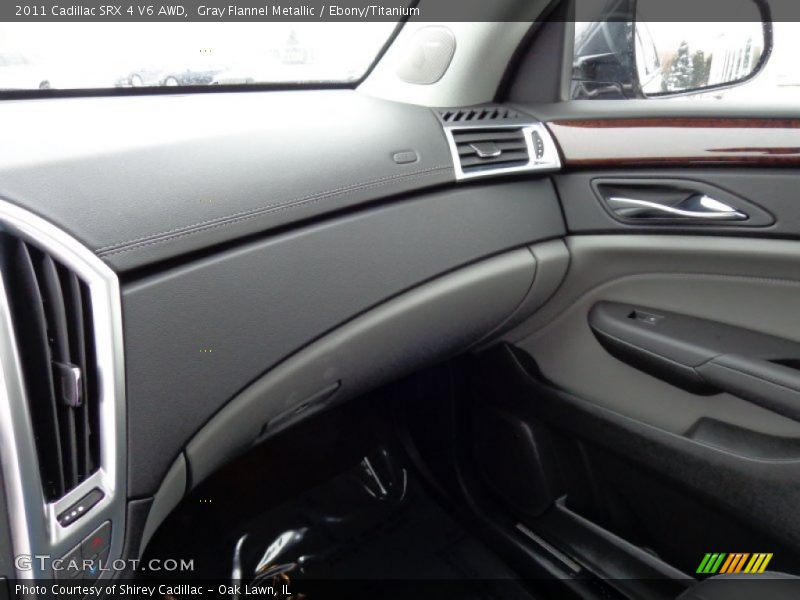 Gray Flannel Metallic / Ebony/Titanium 2011 Cadillac SRX 4 V6 AWD