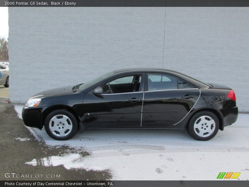 Black / Ebony 2006 Pontiac G6 Sedan