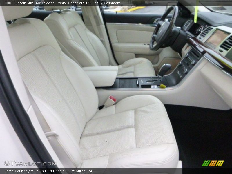 White Chocolate Tri-Coat / Cashmere 2009 Lincoln MKS AWD Sedan
