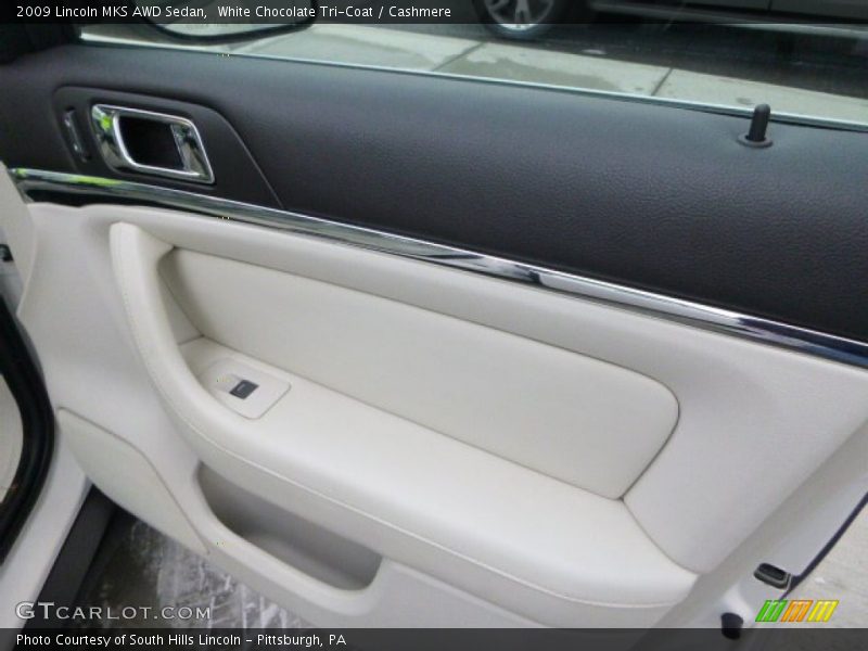White Chocolate Tri-Coat / Cashmere 2009 Lincoln MKS AWD Sedan