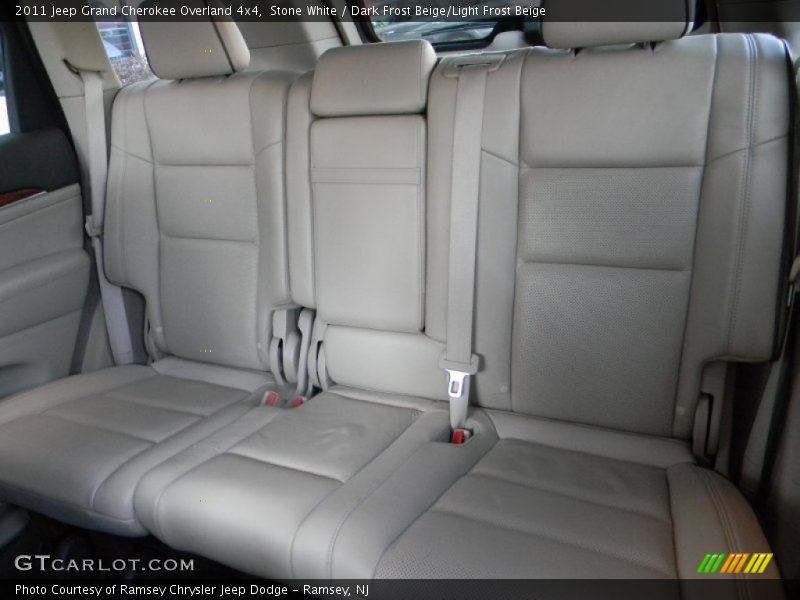 Stone White / Dark Frost Beige/Light Frost Beige 2011 Jeep Grand Cherokee Overland 4x4