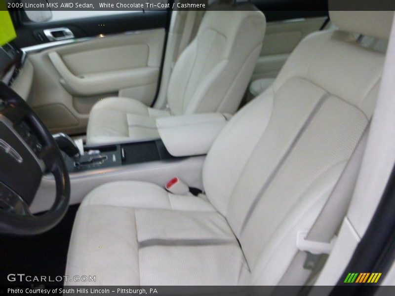 White Chocolate Tri-Coat / Cashmere 2009 Lincoln MKS AWD Sedan