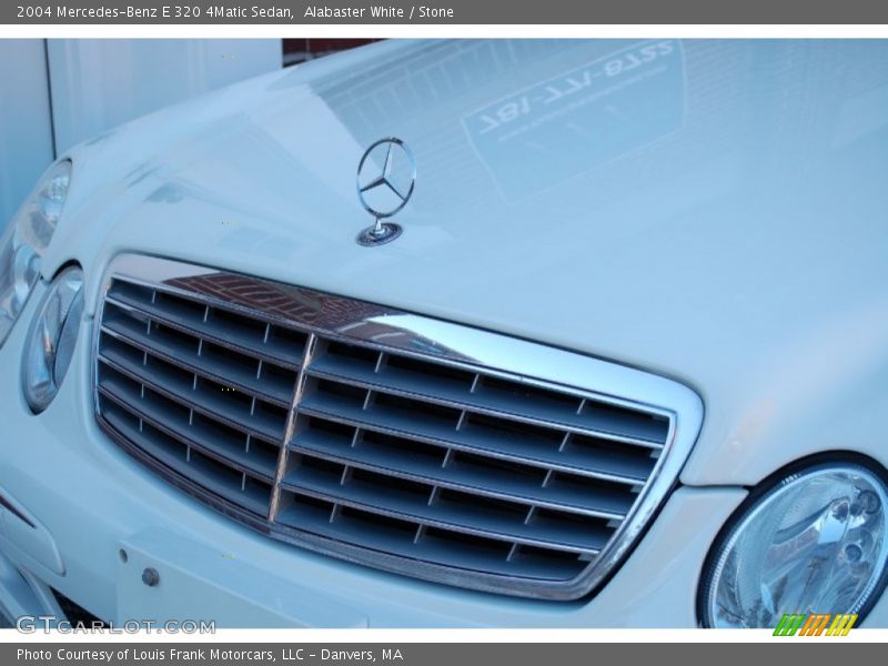Alabaster White / Stone 2004 Mercedes-Benz E 320 4Matic Sedan