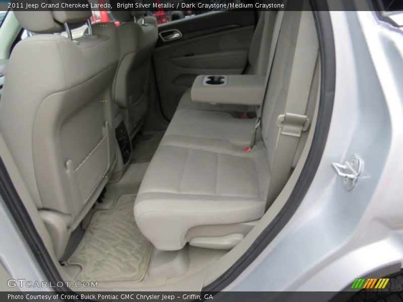 Bright Silver Metallic / Dark Graystone/Medium Graystone 2011 Jeep Grand Cherokee Laredo