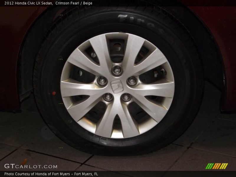  2012 Civic LX Sedan Wheel