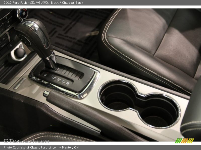Black / Charcoal Black 2012 Ford Fusion SEL V6 AWD
