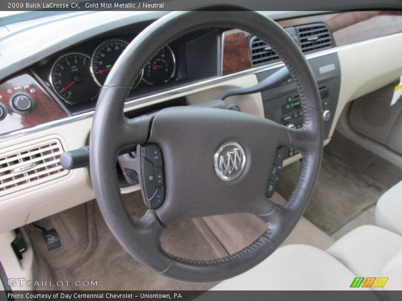  2009 LaCrosse CX Steering Wheel