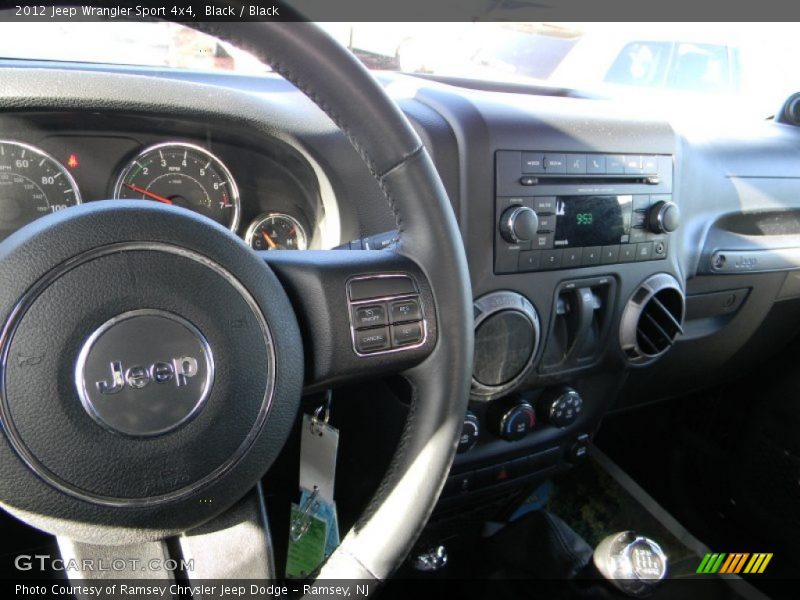 Black / Black 2012 Jeep Wrangler Sport 4x4