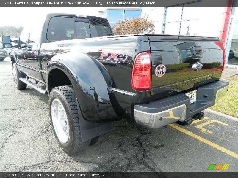 Tuxedo Black Metallic / Black 2013 Ford F350 Super Duty Lariat Crew Cab 4x4 Dually