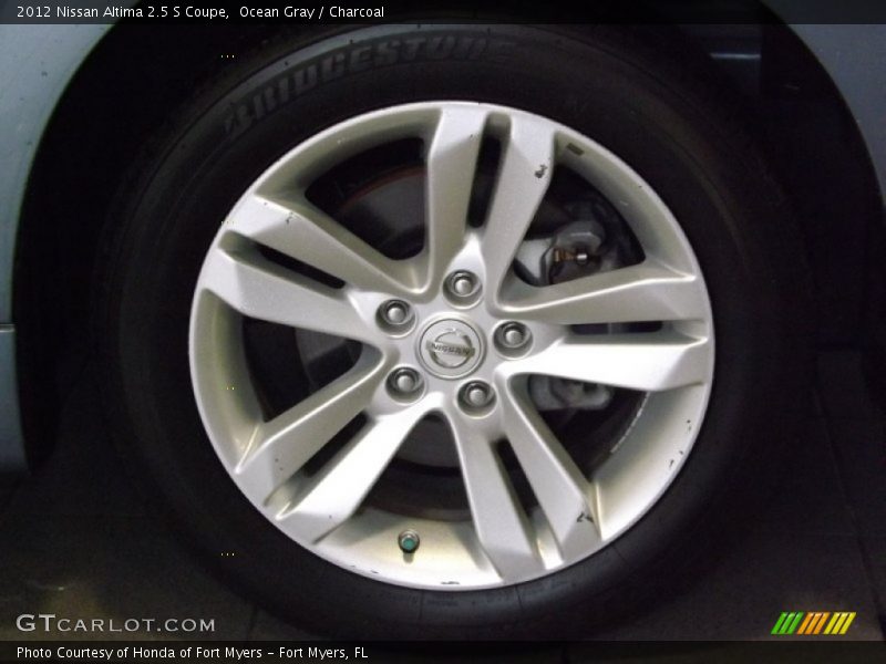 Ocean Gray / Charcoal 2012 Nissan Altima 2.5 S Coupe