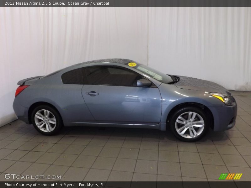 Ocean Gray / Charcoal 2012 Nissan Altima 2.5 S Coupe