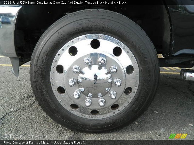 Tuxedo Black Metallic / Black 2013 Ford F350 Super Duty Lariat Crew Cab 4x4 Dually