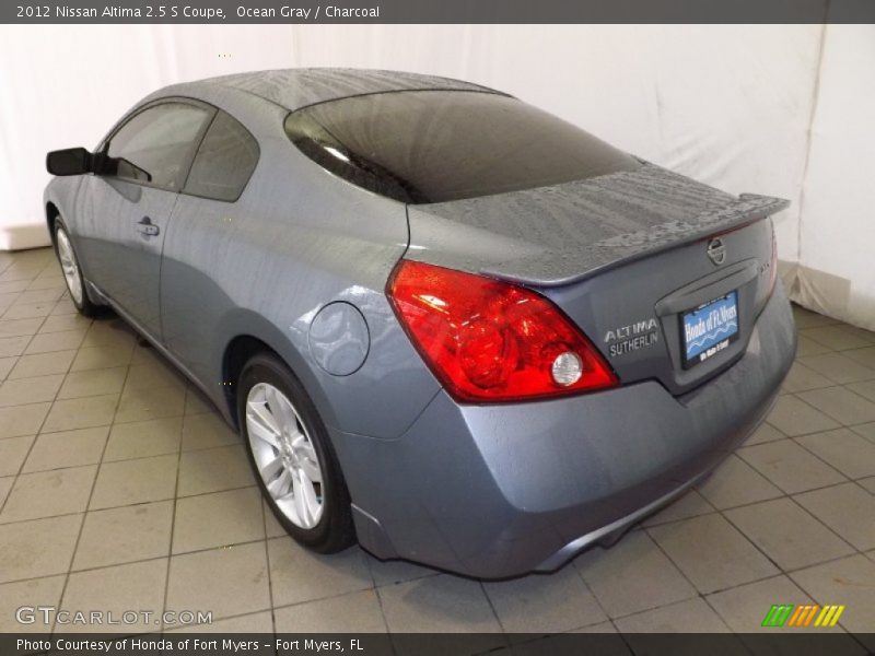 Ocean Gray / Charcoal 2012 Nissan Altima 2.5 S Coupe