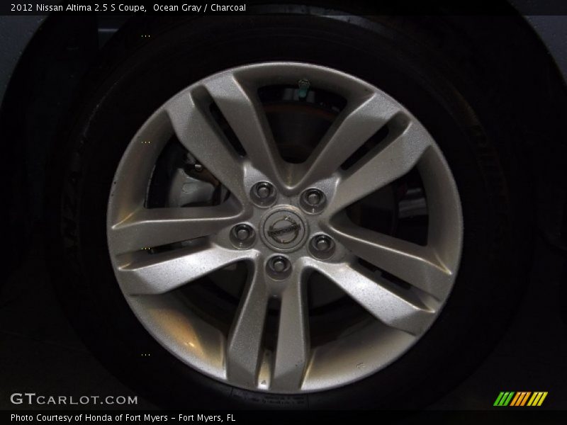 Ocean Gray / Charcoal 2012 Nissan Altima 2.5 S Coupe