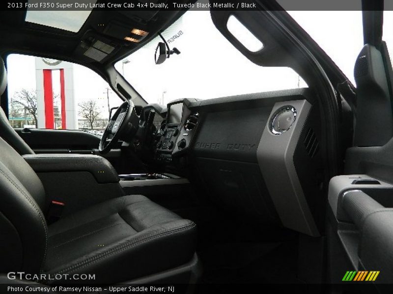 Tuxedo Black Metallic / Black 2013 Ford F350 Super Duty Lariat Crew Cab 4x4 Dually