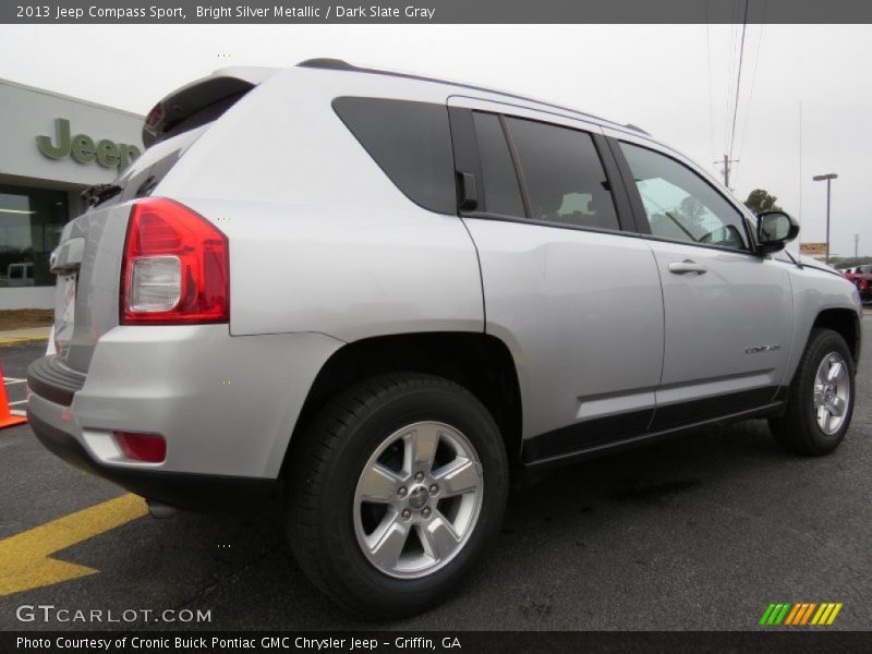 Bright Silver Metallic / Dark Slate Gray 2013 Jeep Compass Sport
