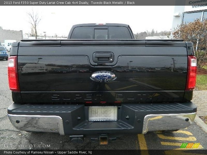 Tuxedo Black Metallic / Black 2013 Ford F350 Super Duty Lariat Crew Cab 4x4 Dually