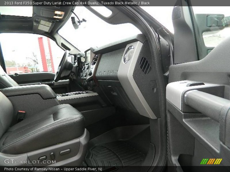 Tuxedo Black Metallic / Black 2013 Ford F350 Super Duty Lariat Crew Cab 4x4 Dually