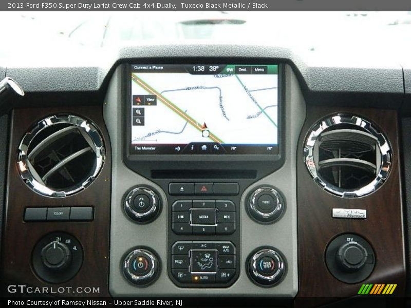 Tuxedo Black Metallic / Black 2013 Ford F350 Super Duty Lariat Crew Cab 4x4 Dually