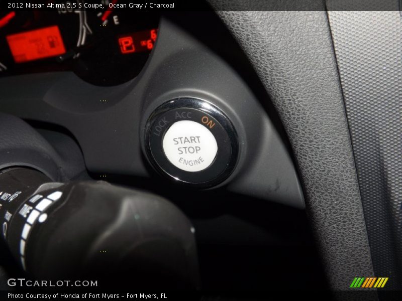 Ocean Gray / Charcoal 2012 Nissan Altima 2.5 S Coupe