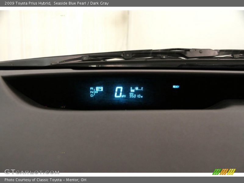 Seaside Blue Pearl / Dark Gray 2009 Toyota Prius Hybrid