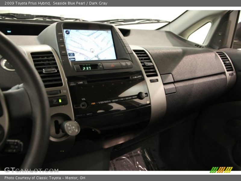 Seaside Blue Pearl / Dark Gray 2009 Toyota Prius Hybrid