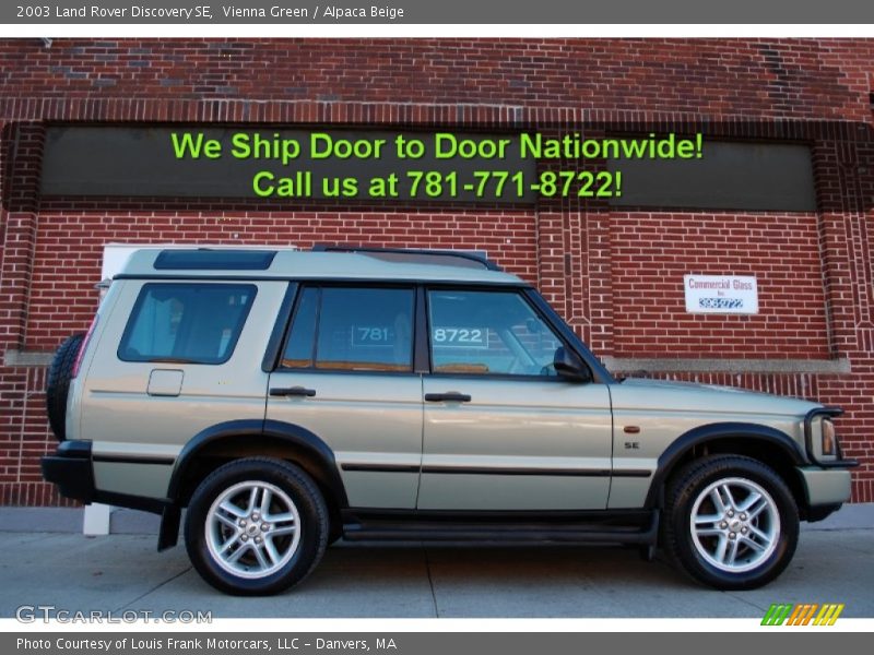 Vienna Green / Alpaca Beige 2003 Land Rover Discovery SE