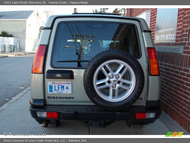 Vienna Green / Alpaca Beige 2003 Land Rover Discovery SE