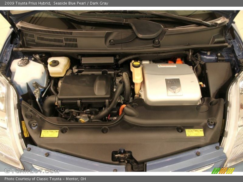 Seaside Blue Pearl / Dark Gray 2009 Toyota Prius Hybrid