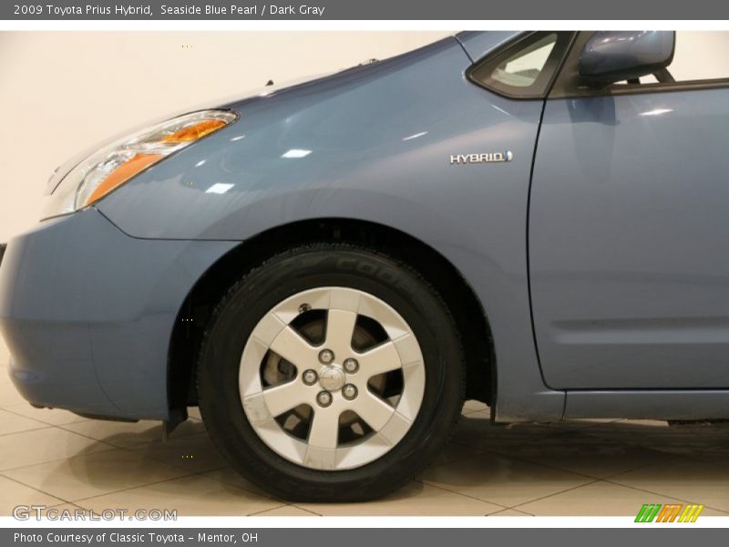 Seaside Blue Pearl / Dark Gray 2009 Toyota Prius Hybrid