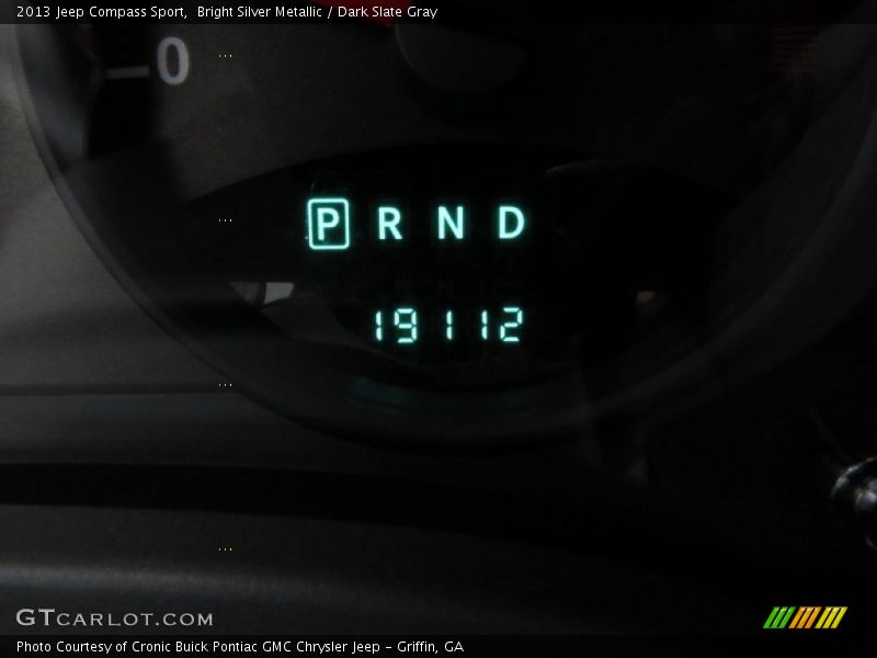 Bright Silver Metallic / Dark Slate Gray 2013 Jeep Compass Sport