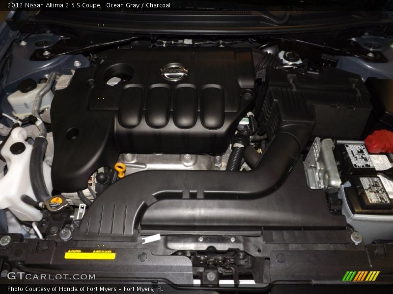 Ocean Gray / Charcoal 2012 Nissan Altima 2.5 S Coupe