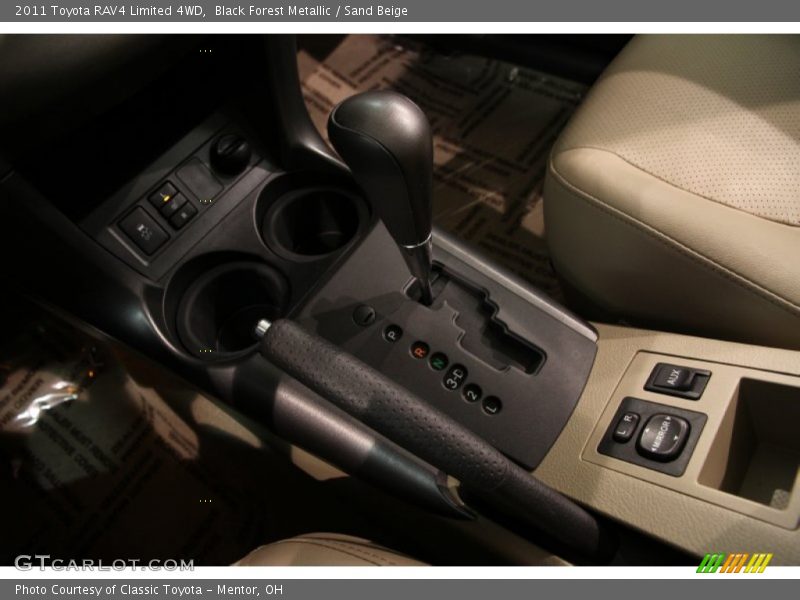 Black Forest Metallic / Sand Beige 2011 Toyota RAV4 Limited 4WD