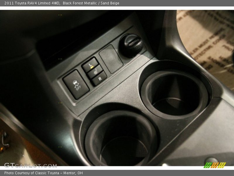 Black Forest Metallic / Sand Beige 2011 Toyota RAV4 Limited 4WD